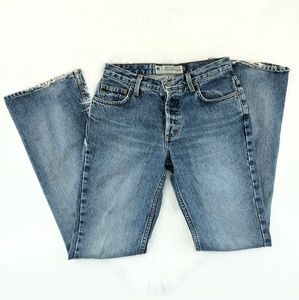 RARE VTG American Eagle | Button Fly High Rs Flare